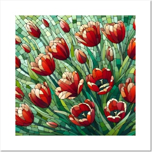 Tulip Flower Posters and Art